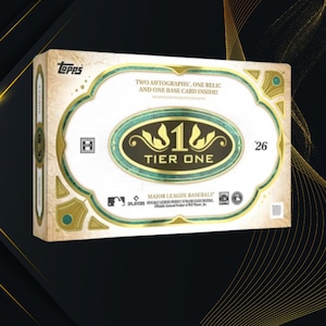 ※残り1ケース 2026 Topps Tier One Baseball Hobby Box 入手困難度★★★☆☆