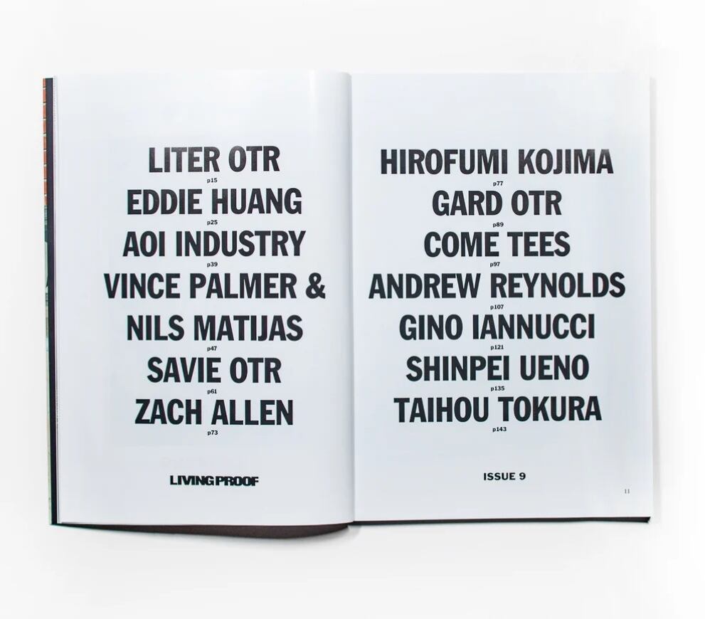 アート・デザイン・音楽 Living Proof Magazine Our World レアLIVING PROOF MAGAZINE OUR WORLD レアLIVING PROOF