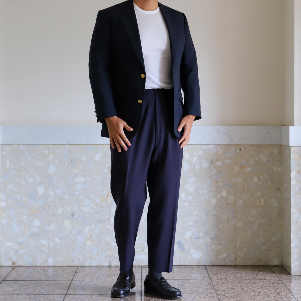 極美品】BROOKS BROTHERS Navy blazer size40 Made in USA excellent 極美品】BROOKS BROTHERS Navy blazer size40 Made in USA excellent