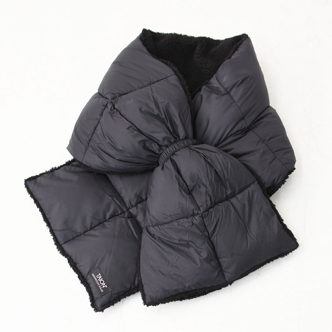 TAION[タイオン] MOUNTAIN VOLUME DOWN×BOA SCARF [R201VBMT