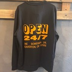 【新品】“OPEN 24/7 / NIKE INC.” クルーネック ロンT