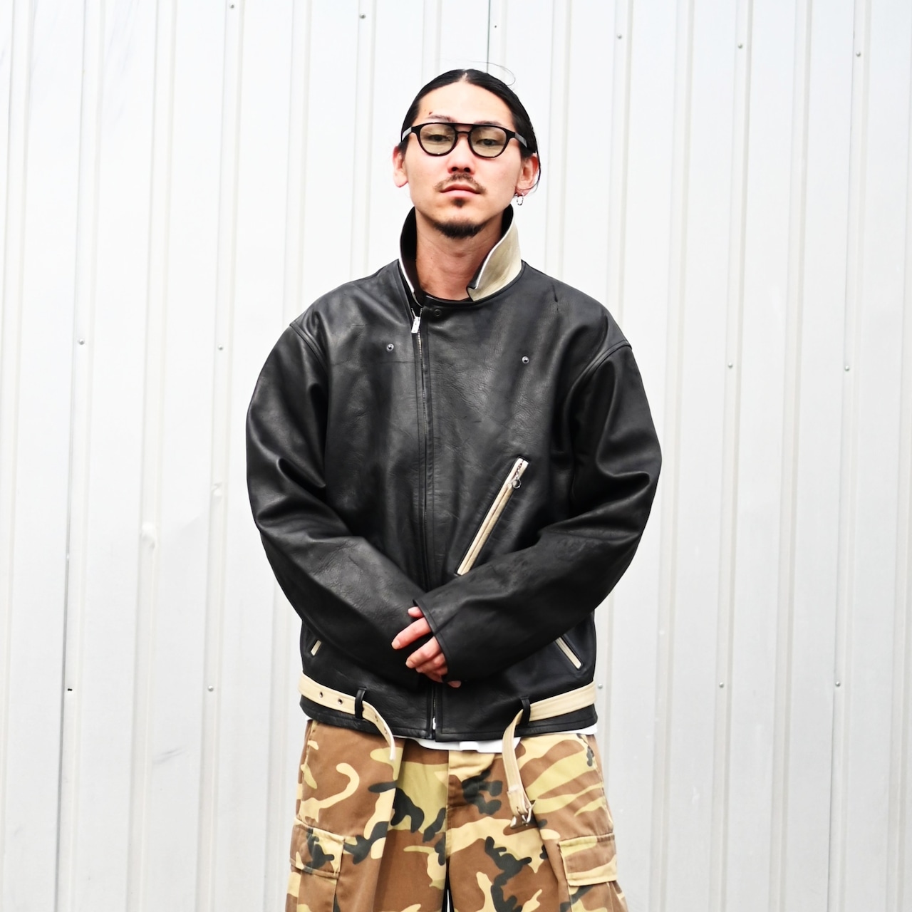 OLDJOE(オールドジョー）PATINA HORSE-HIDE PERFECTO JACKET (Two-Tone)を夏着るなら