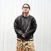 OLDJOE(オールドジョー）PATINA HORSE-HIDE PERFECTO JACKET (Two-Tone)を夏着るなら