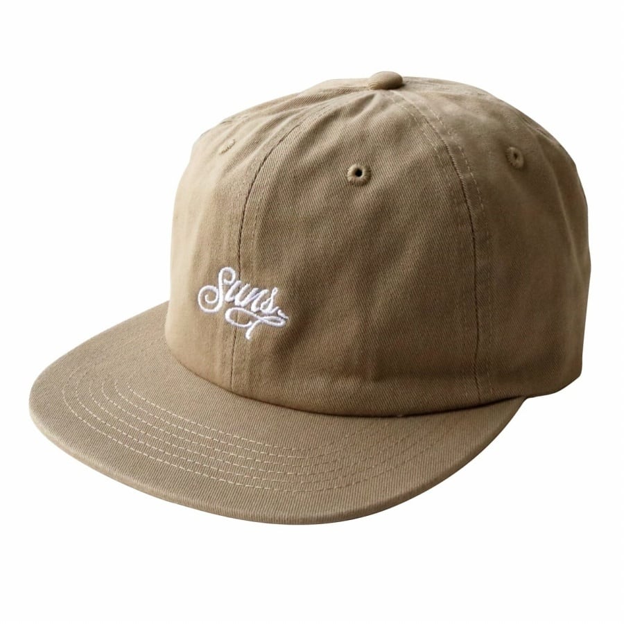 ANDSUNS : SUNS LOGO WASHED TWILL 6PANELS CAP | FULLSPEC.