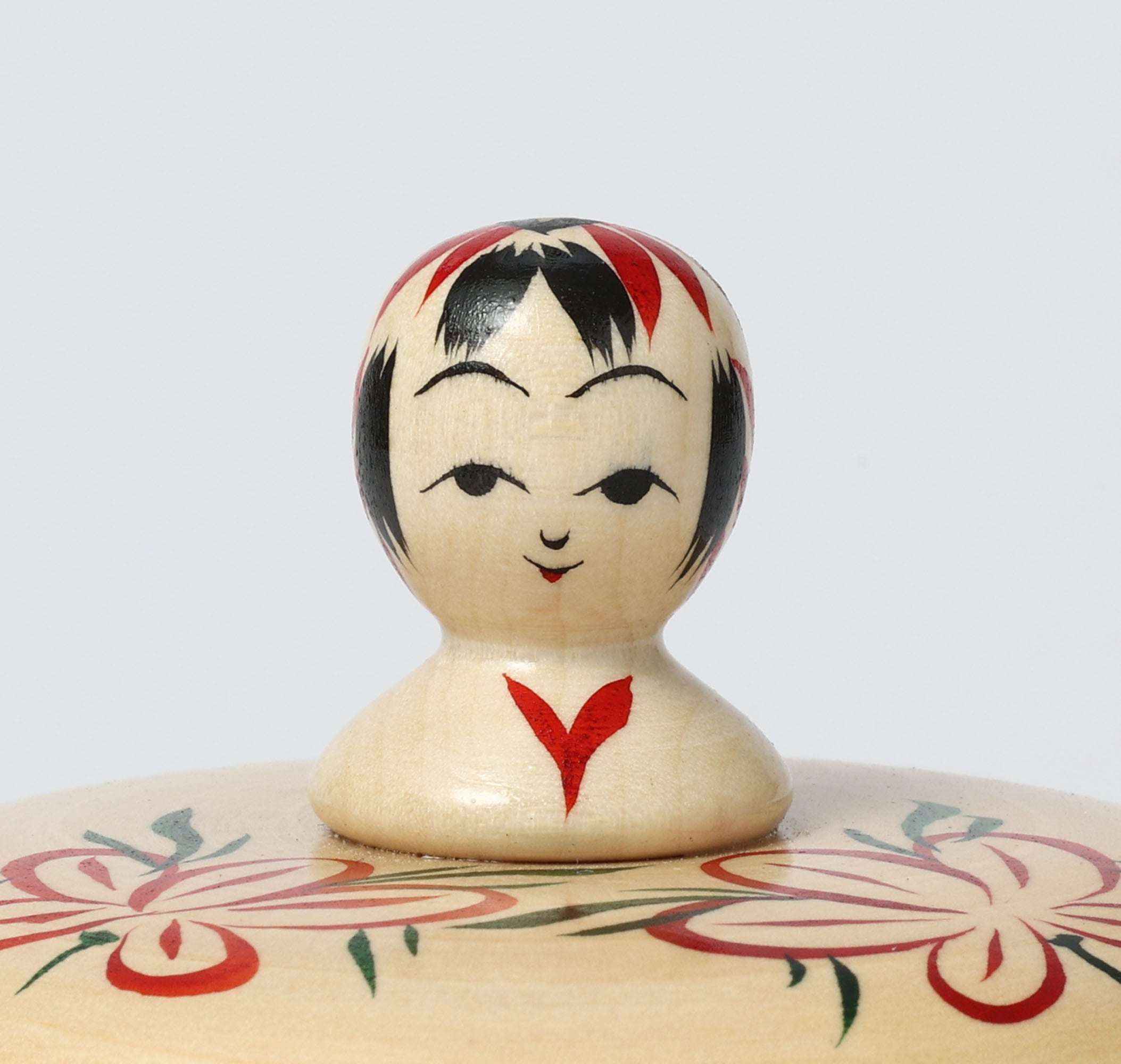 こけし蓋の器 Kokeshi lid with pottery | 加納陽平工人 Yohei KANO