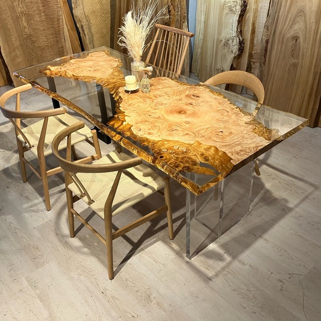 一枚板テーブル レジンテーブル サイドテーブル コーヒーテーブル 問う 