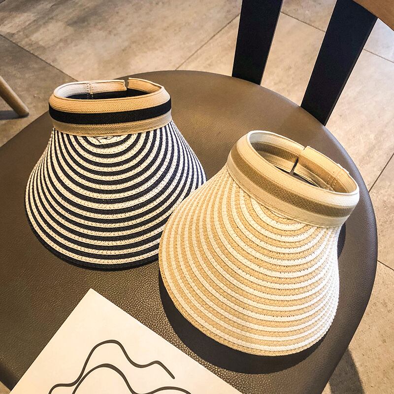 サマートップス スタイルストライプ 帽子 夏物 ビーチ ブラック・アイド・ピーズ49196741631