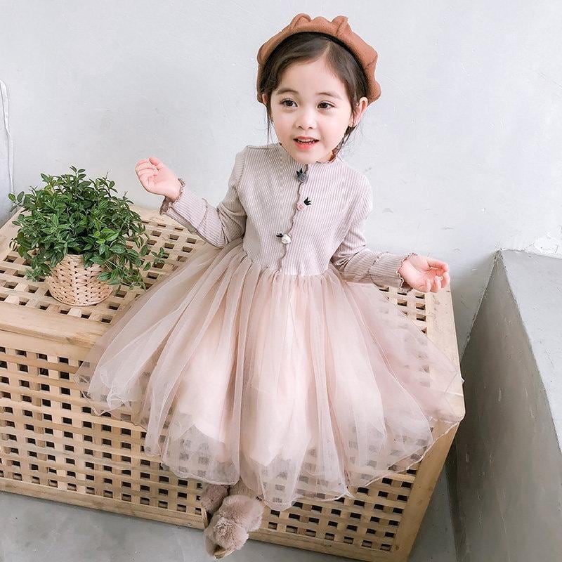 チュールワンピース | シンプルなデザインの韓国子供服のお店〜Cherie