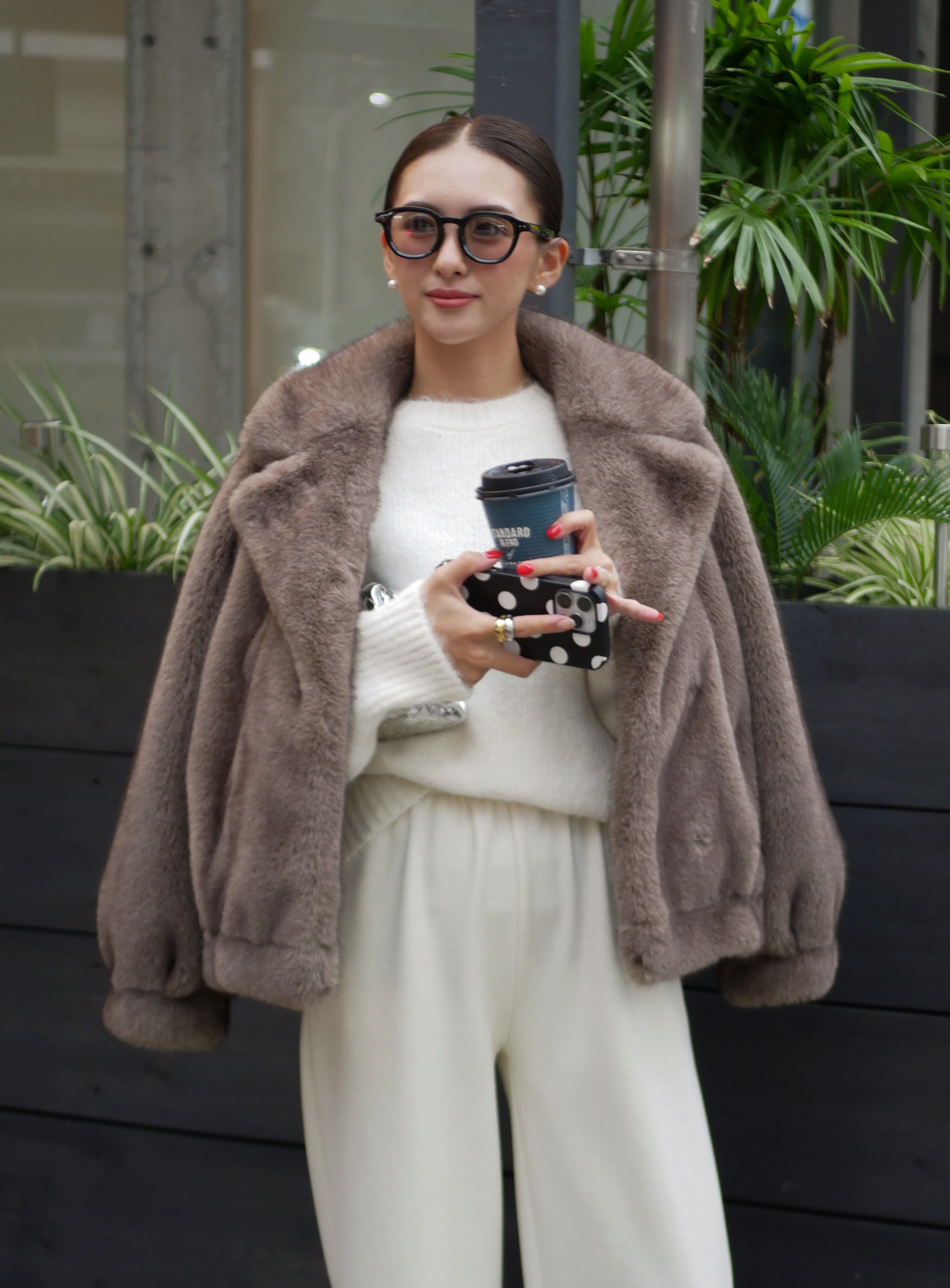 BeBeoD Elegant tailored fur coat １月処分 Elegant tailored fur coat | BéBéoD