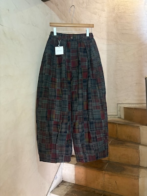 MENTAL STATE | COTTON PATCHWORK WIDE PANTS