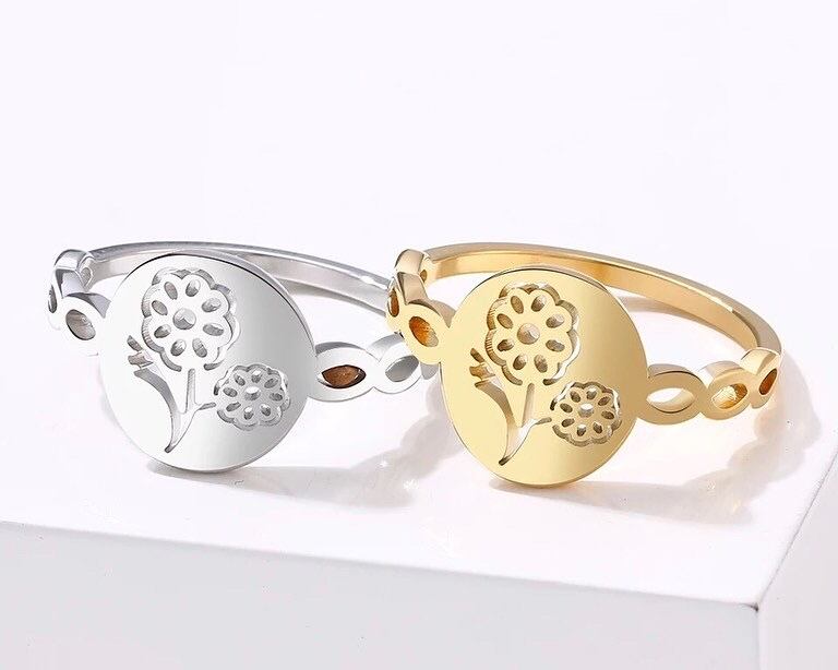 ピギーリング / 6〜10号( ゴールド/ シルバー )