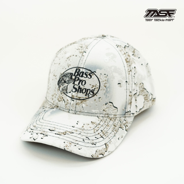 BASS PRO SHOPS /  Embroidered Cotton CAP / White Camo