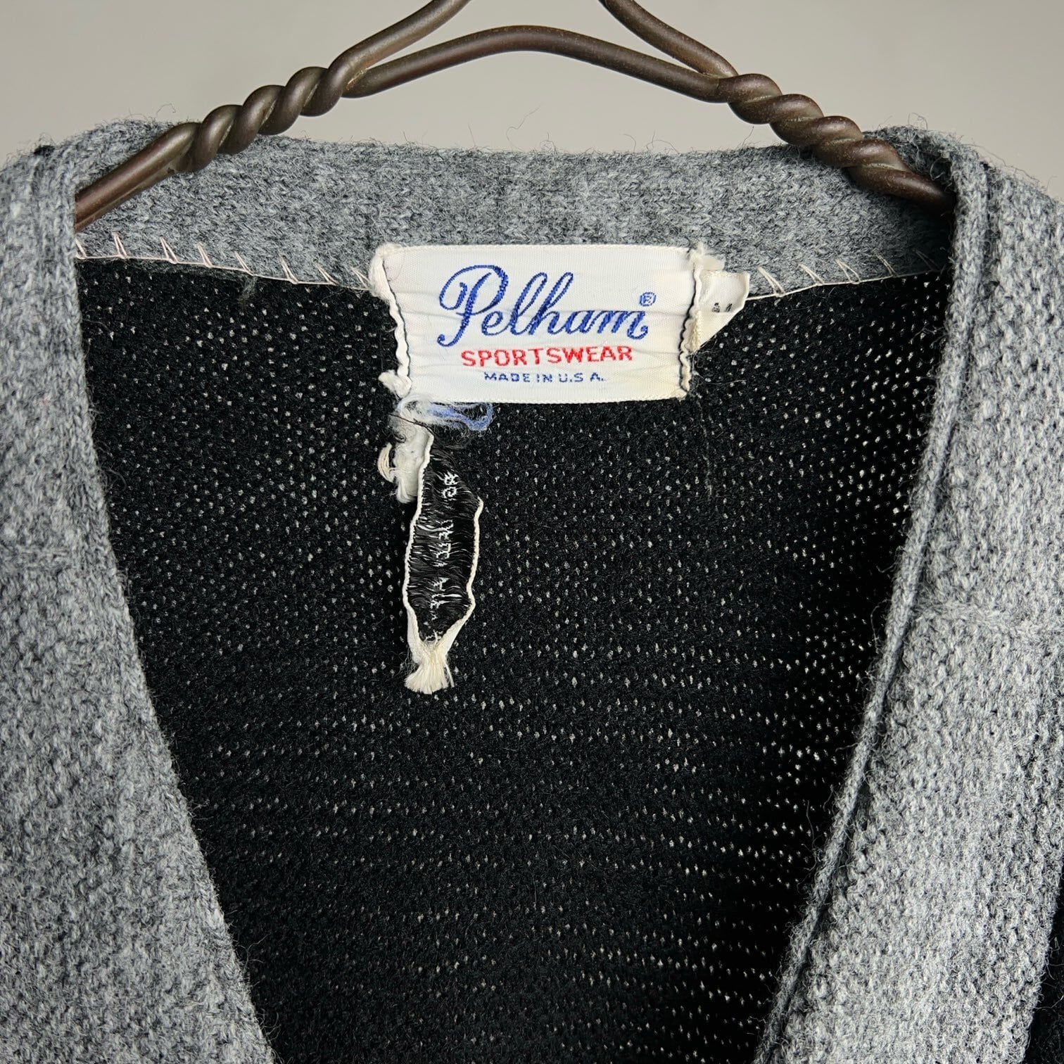 60's~70's Pelham ORLON ACRYLIC CARDIGAN 60年代 70年代 アクリル