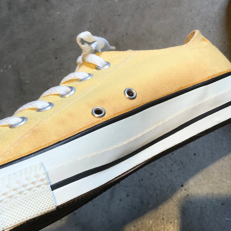 90's CONVERSE コンバース オールスター LOW バナナ BANANA イエロー