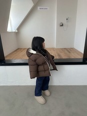 〖取寄〗韓国子供服 / 26winter / Digreen / ポル配色パディング / キッズ / 冬服 *S~2XL*