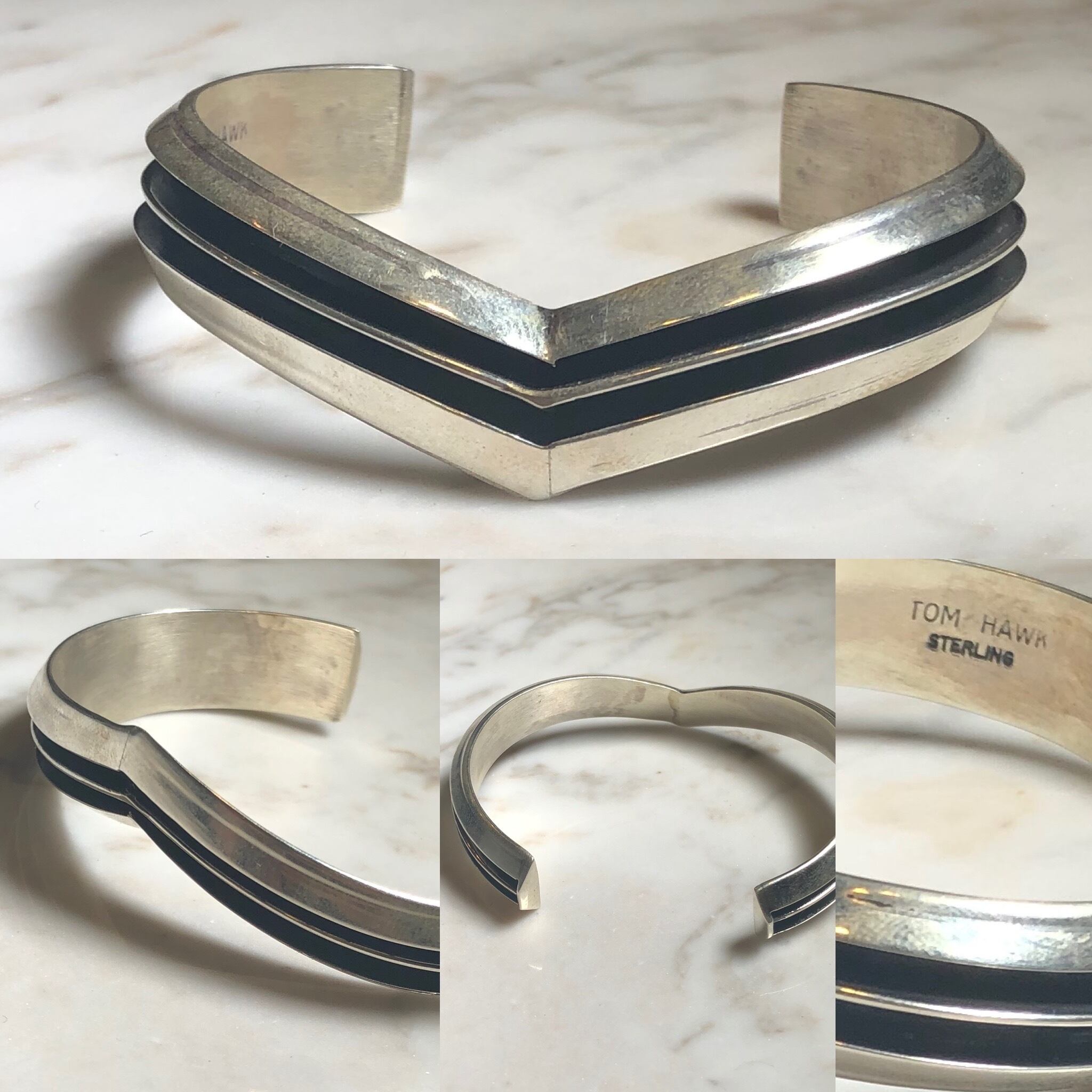 TOM HAWK silver bangle | NOIR ONLINE