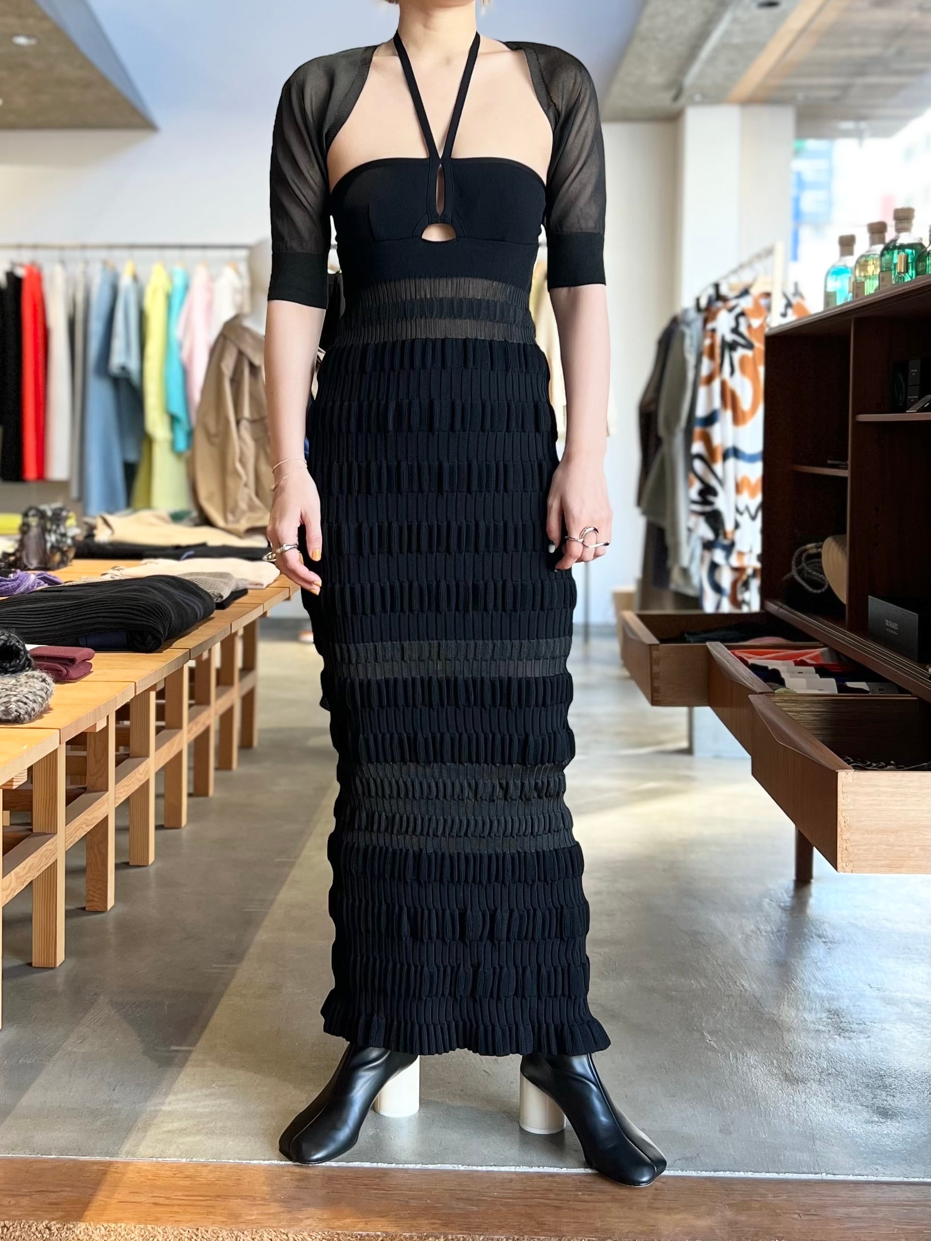 23SS】FETICO フェティコ / STRIPE KNIT DRESS | TRENTオンライン 