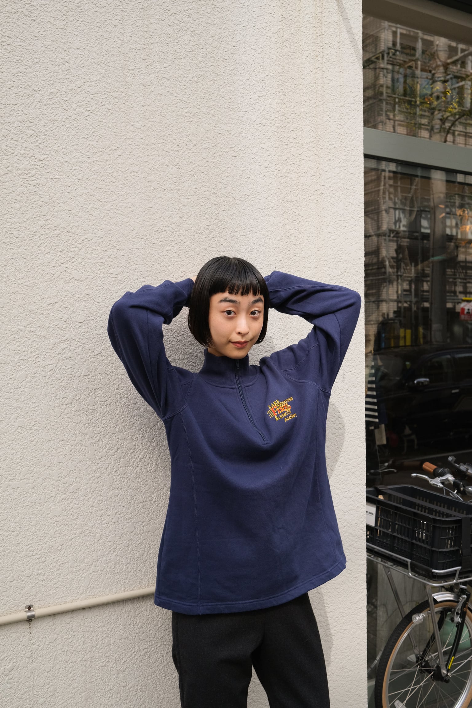 LAKE WENATCHEE FIRE&RESCUE ジップアップスウェット