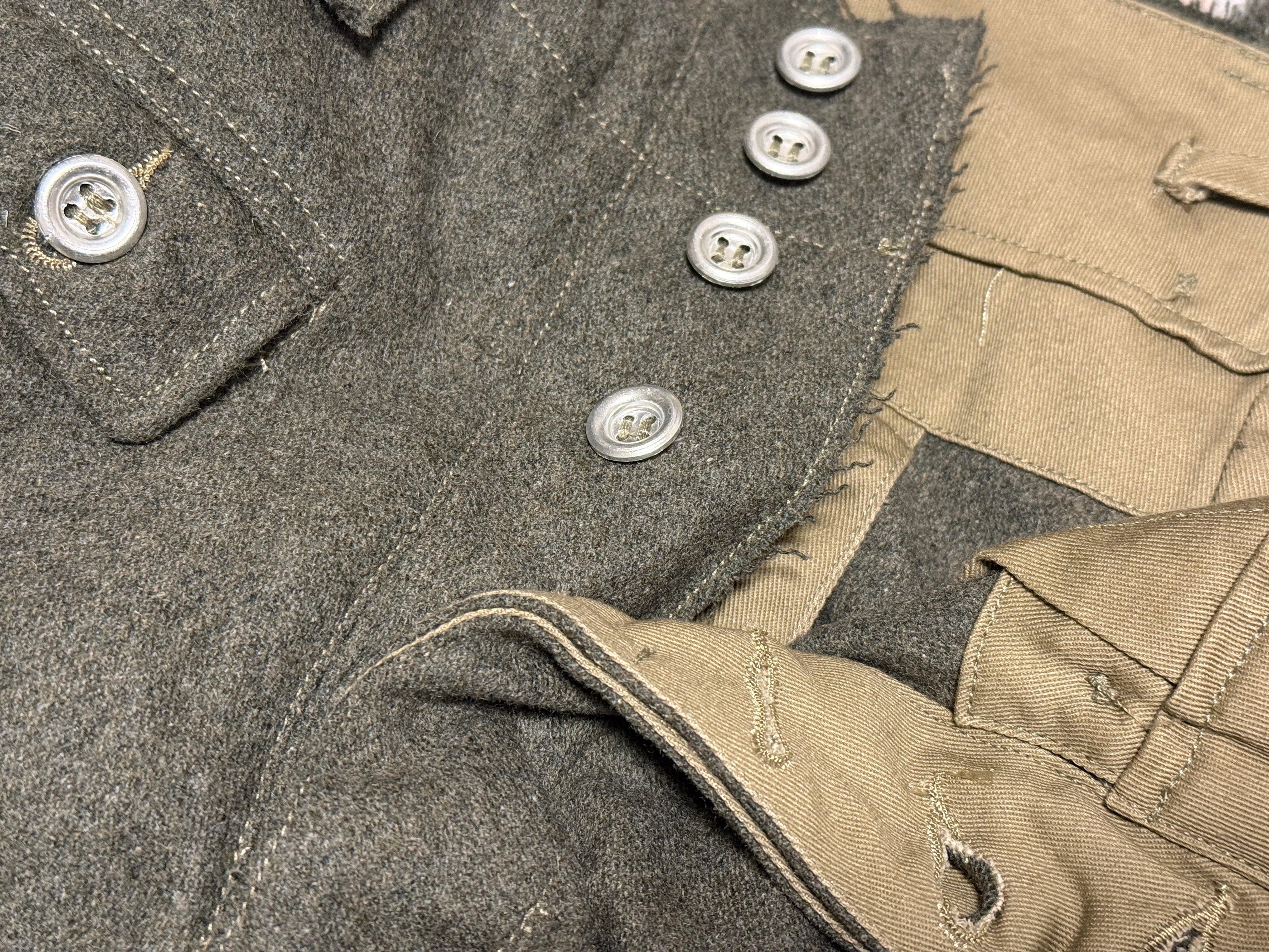 USED】WWII ドイツ軍 M43野戦パンツ「カイルホーゼ」M～Lサイズ相当