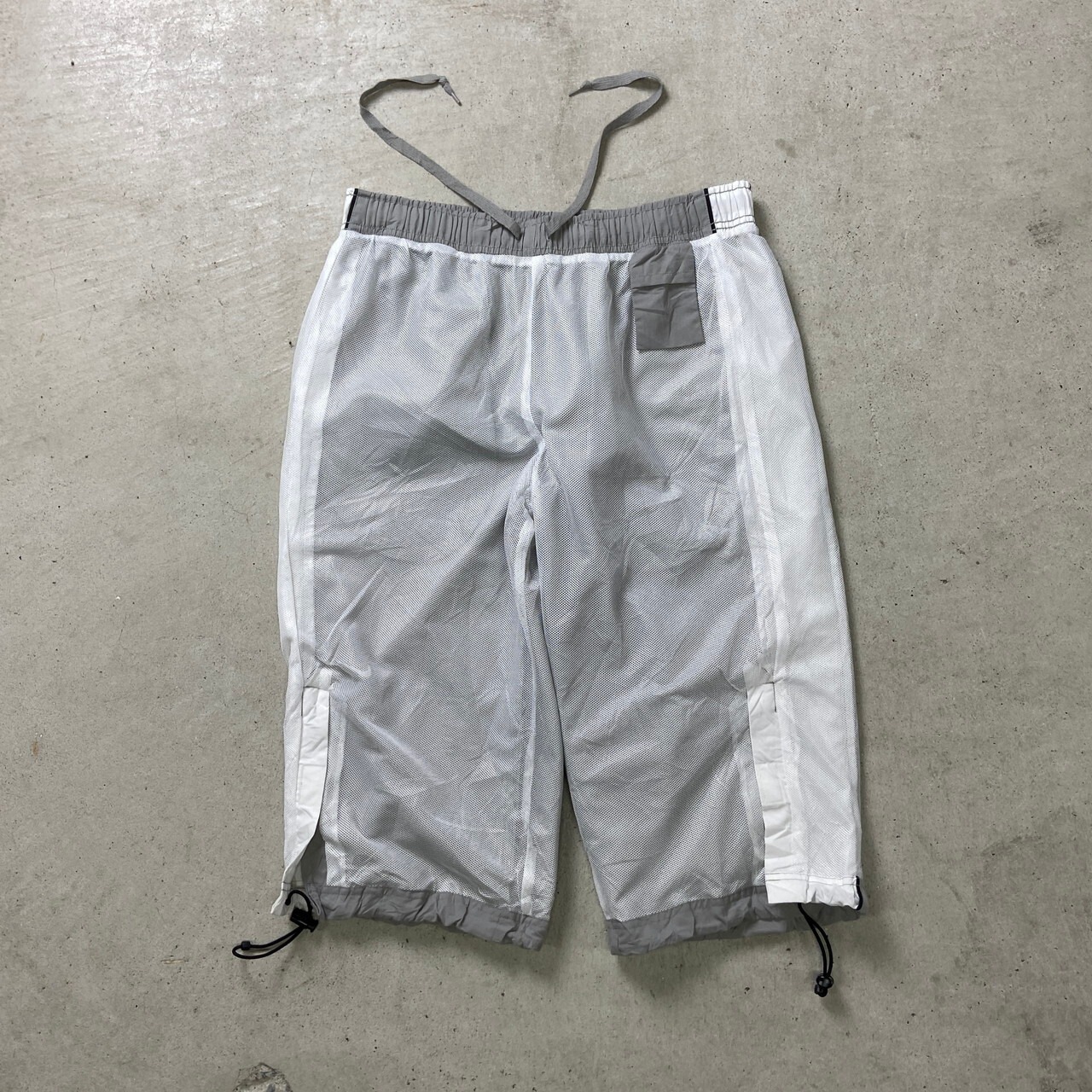 00年代 NIKE ナイキ 七分丈 クロップド ポリエステル トラックパンツ 