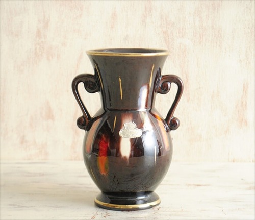 西ドイツ製 ヴィンテージ Bay Keramik 陶器の花瓶 花器 一輪挿し ミッドセンチュリー期 フラワーベース アンティーク ig2039