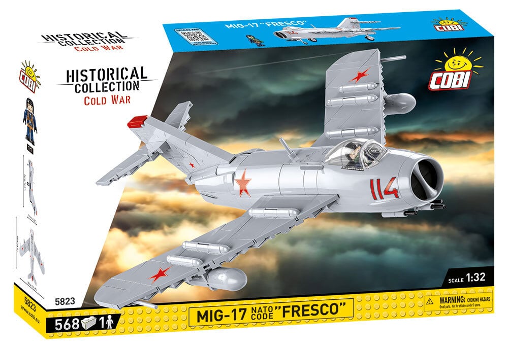 Cobi #5823 MIG-17 フレスコ (Fresco) | ミリタリーブロック公式