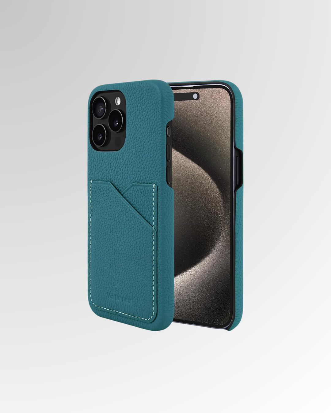 【iPhone15シリーズ】バックカバー型ケース トゴ サクソニーブルー