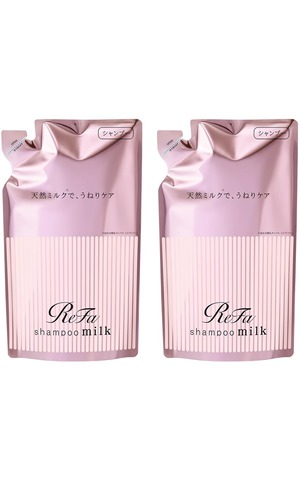 【在庫のみ】リファミルクプロテイン/ReFa MILK PROTEIN (430g（リフィル） ピンクフローラルベリー シャンプー2点セット)