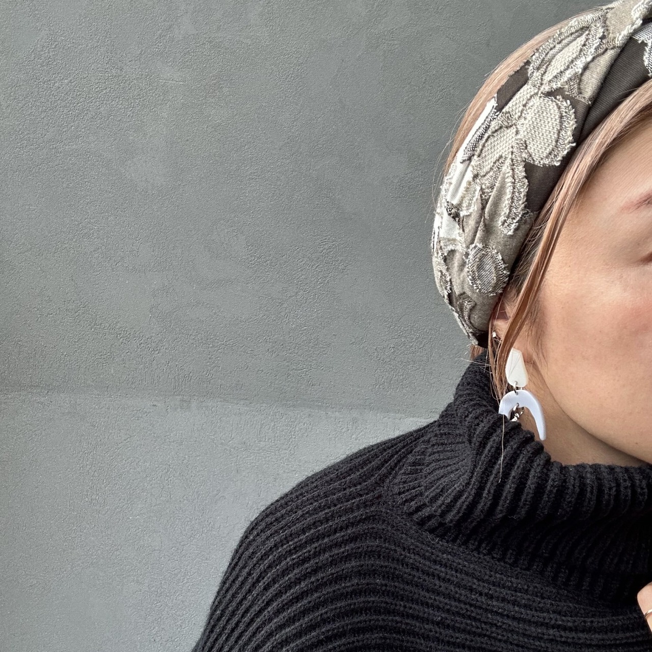 irodori】Flowers Overlap Turban(IRC-777) ヘアターバン | irodori 