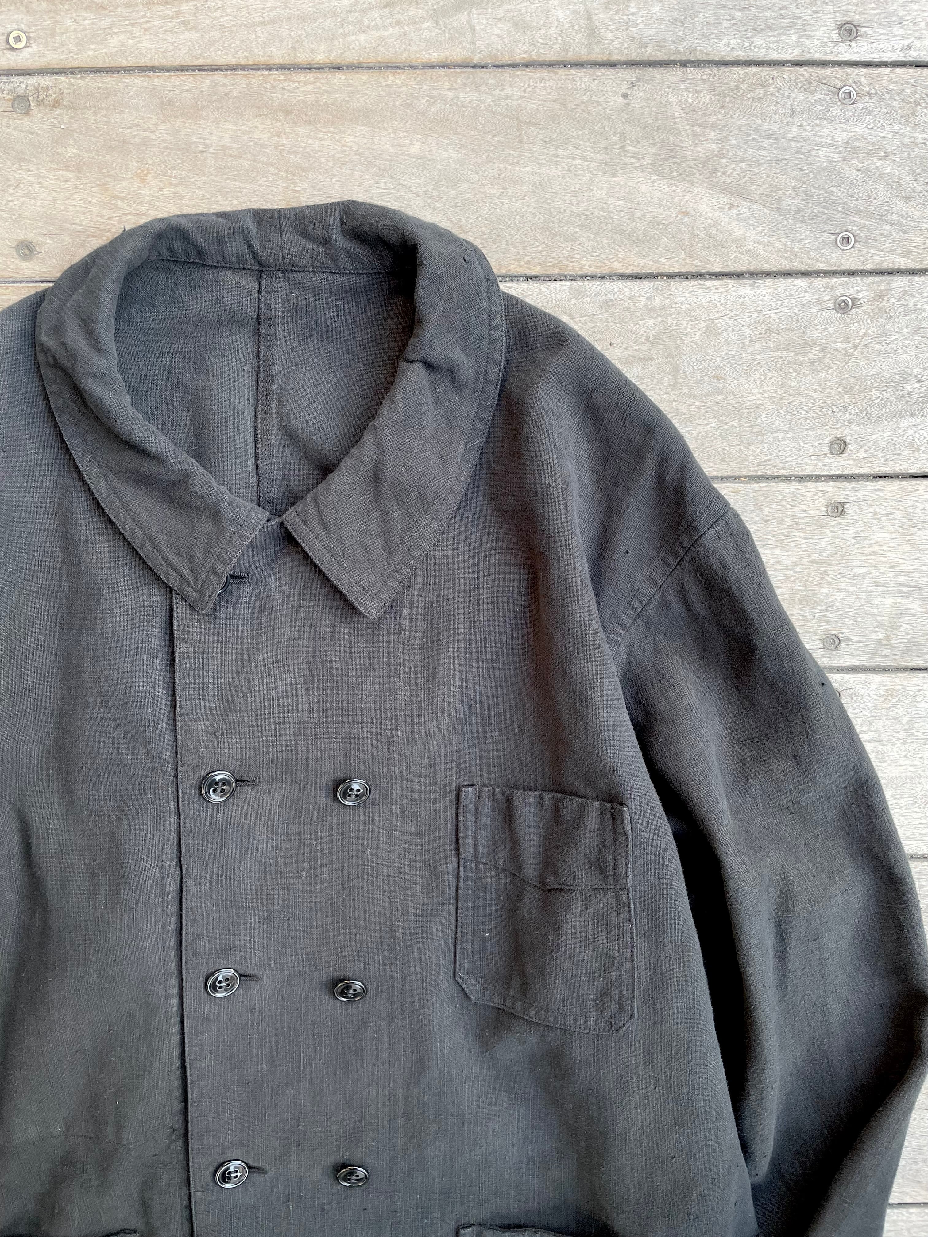 Achuu original antique Linen jacket | 京都古着屋 Achuu