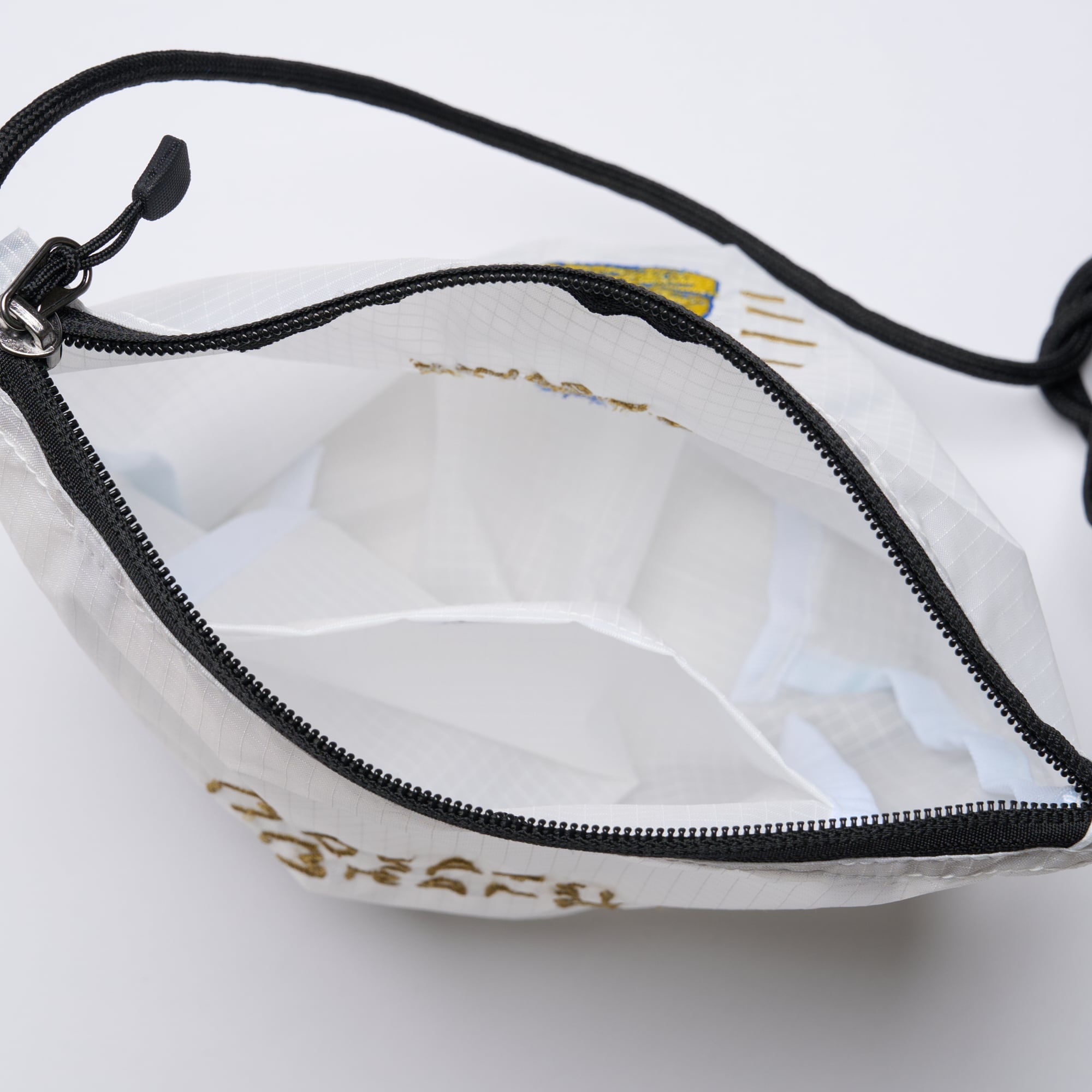 シャカシャカ仏像バッグ(刺繍) 五劫思惟阿弥陀 ナイロンリップストップ