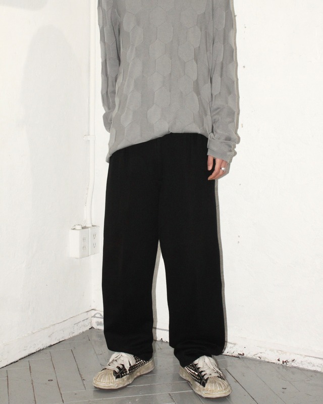 Yohji Yamamoto POUR HOMME "SAMPLE" Jacquard Wool Knit