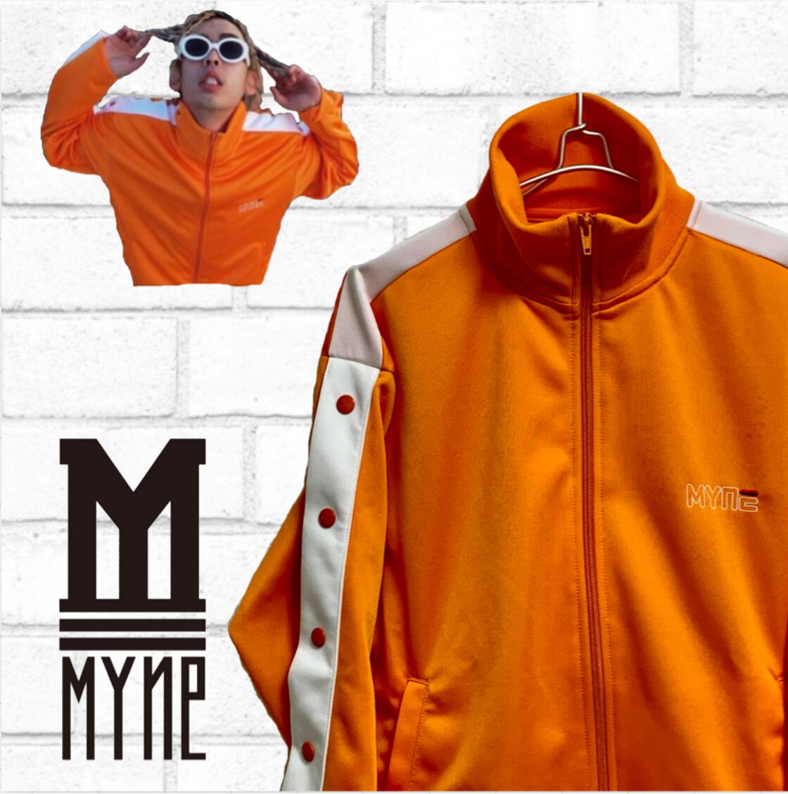 MYne（マイン）MIHARA YASUHIRO トラックジャージ ボタン | Pay ID