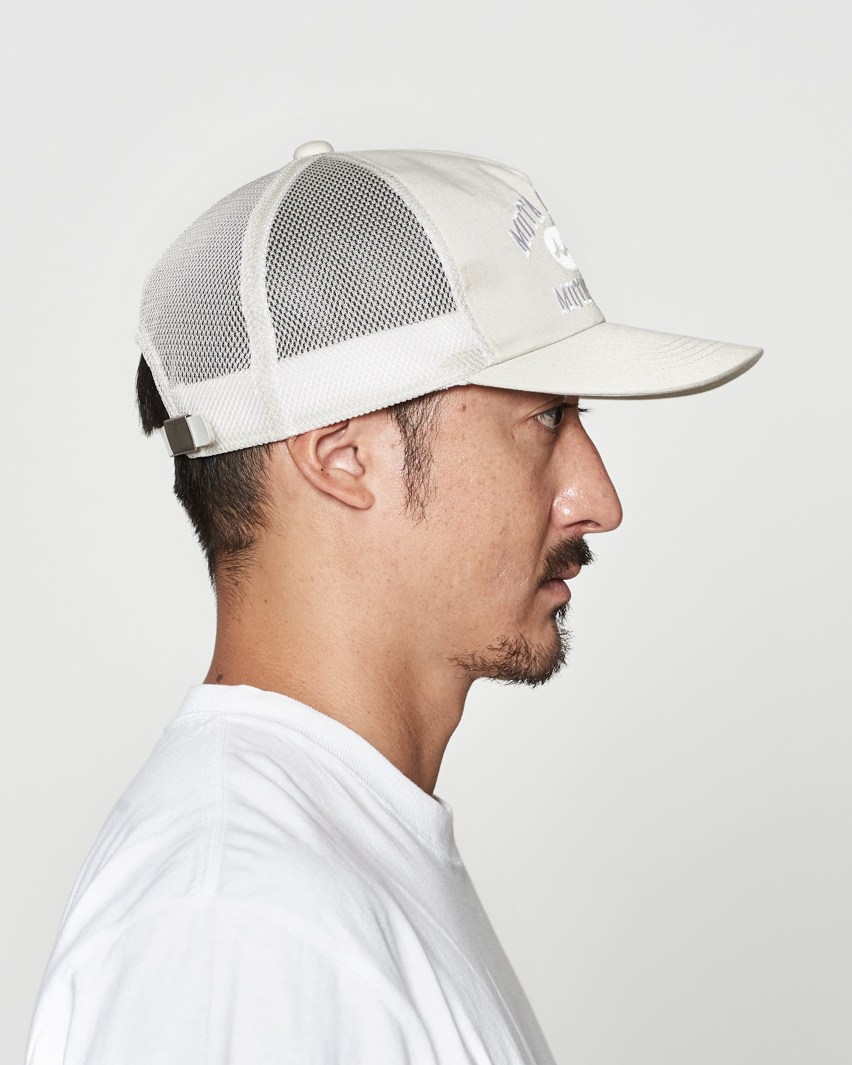 muta MARINE × ACANTHUS カレッジロゴ メッシュキャップ | ACANTHUS