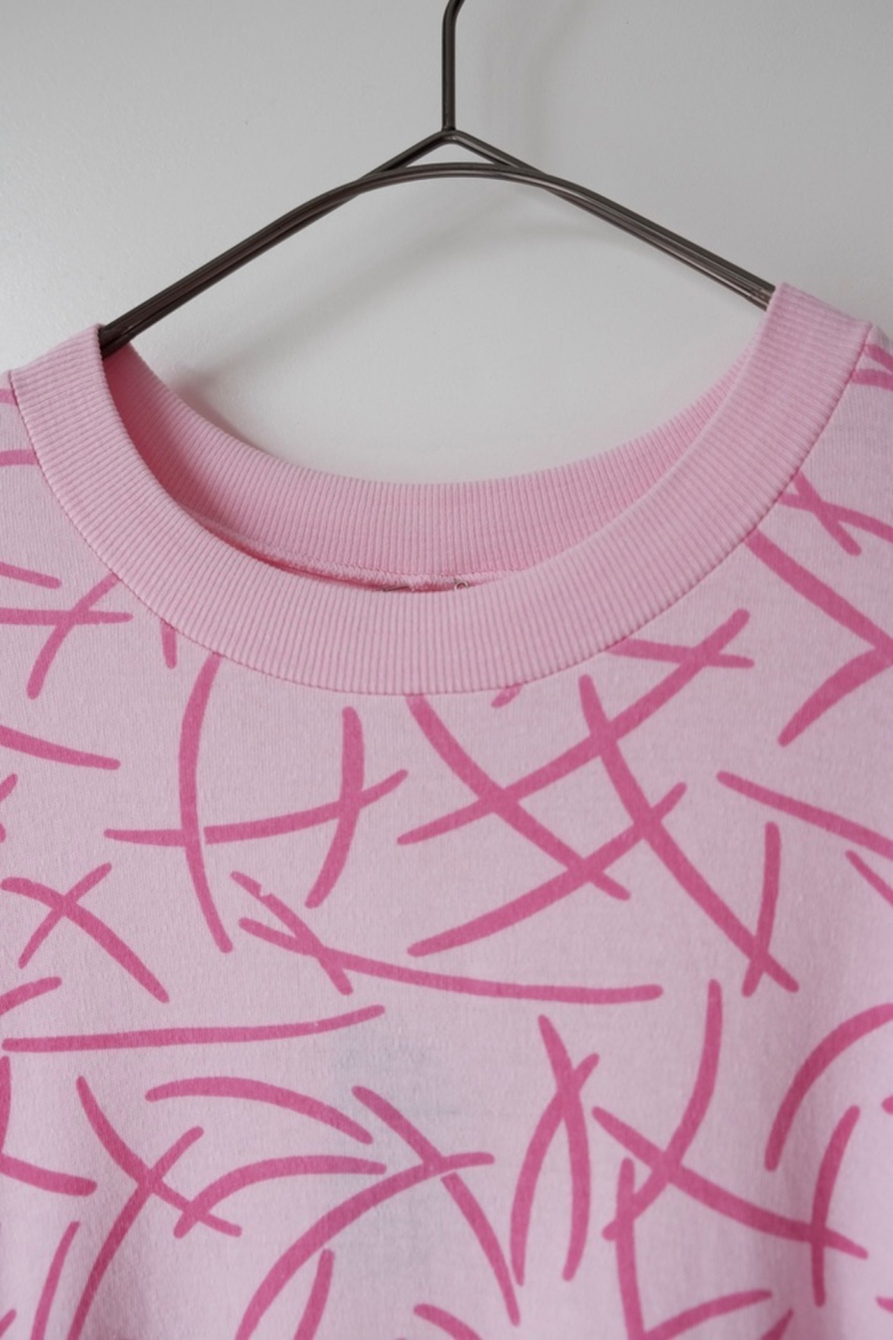 Pink jungle long sleeve T-shirt
