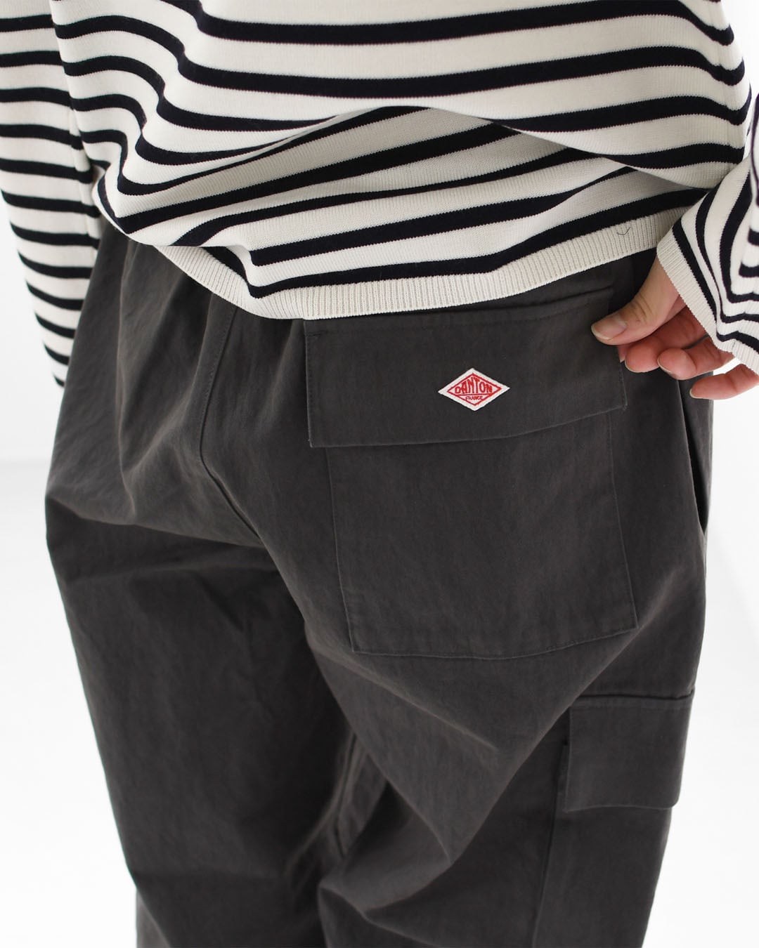 DANTON [ダントン] W PEACH SKIN CARGO PANTS [DT-E0272LUD] ピーチ