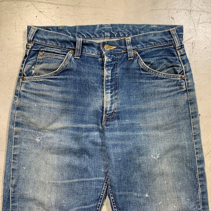 60's~ Lee RIDERS リーライダース 101Z デニムパンツ サイド黒 60's~ Lee RIDERS リーライダース 101Z デニムパンツ サイド黒
