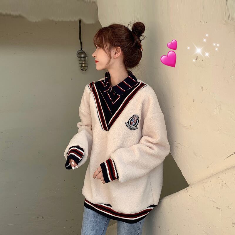 トップス ウィンタールーズベルベットセーター レディースオータム 秋物 冬物 試着室90880926870