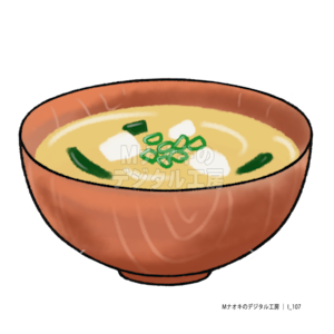 お味噌汁　miso soup