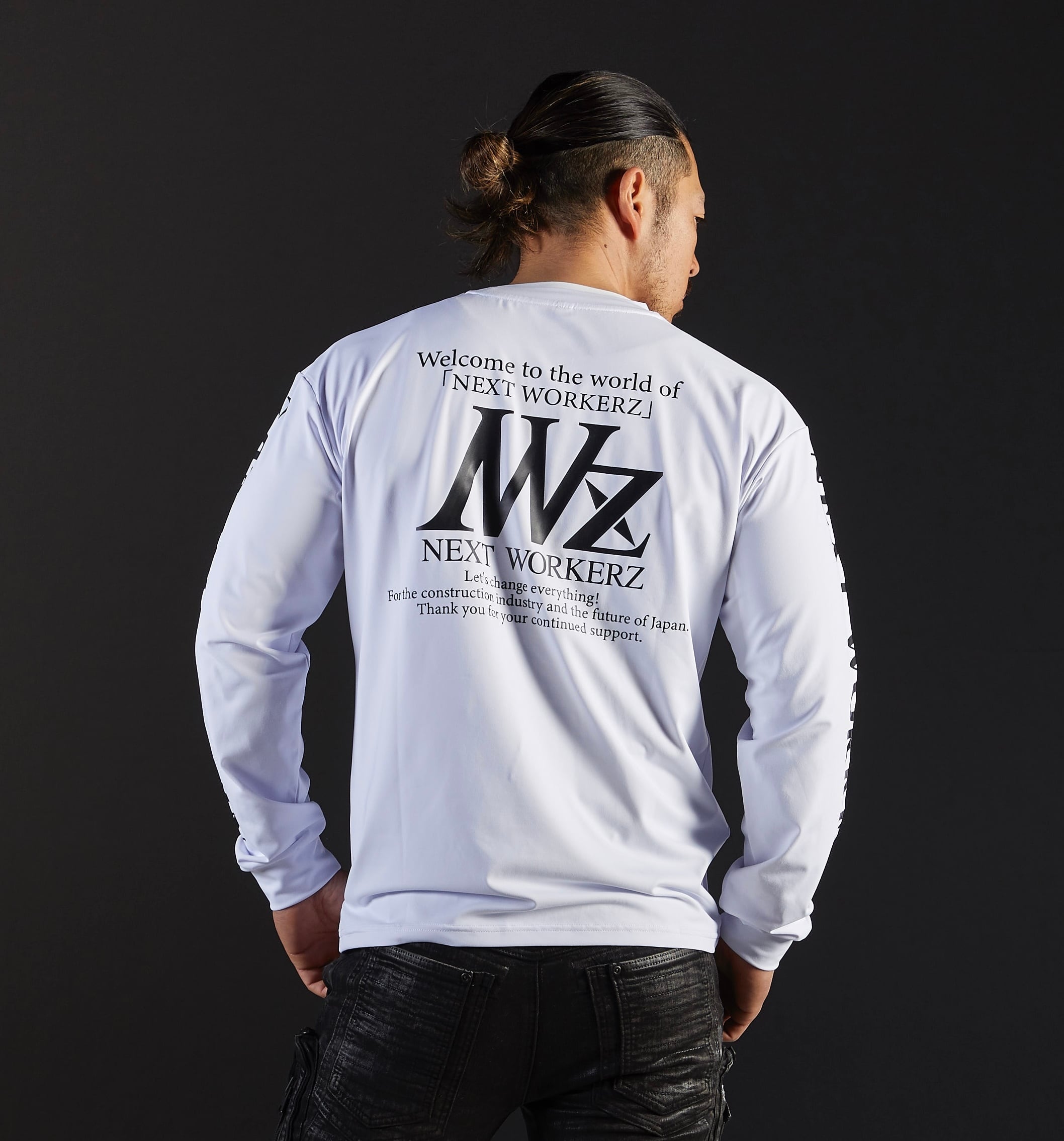 NWZ 2025新作 長袖Tシャツ【WHITE】 | NEXTWORKERZ STORE