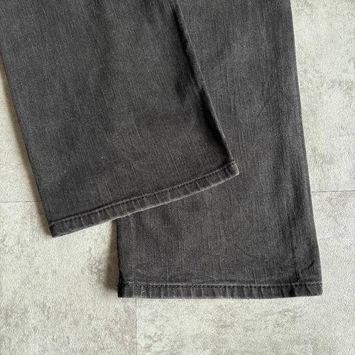 【W34 L30】00s usa levi's ブラック 559 詳細写真19