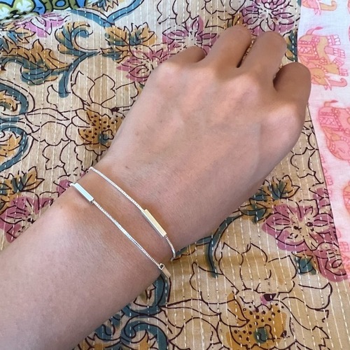 TOPANGA Jewelry　Silver Double-strand bracelet　シルバー2連ブレスレット　ブレスレット　シルバー　　bracelet　silver　