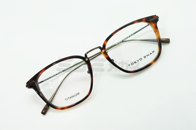 TOKYO SNAP メガネ TSP-1023SP Col.C3 ウェリントン コンビネーションフレーム トウキョウスナップ 鯖江 日本製 正規品-4枚目