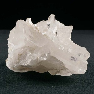 水晶 クラスター 水晶 原石 ブラジル産 一点物 182-5710