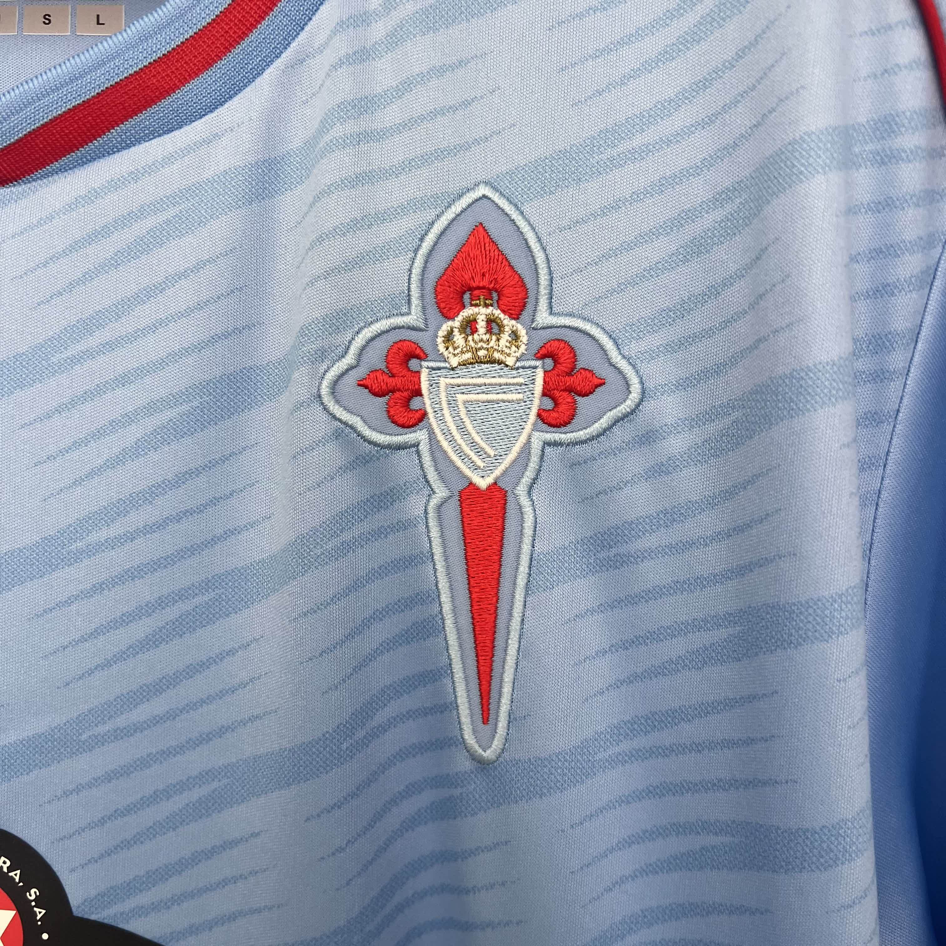 25-26 Celta home jersey セルタ 25-26 ホーム 半袖 ユニフォーム