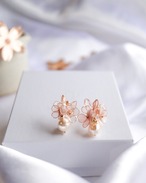 " 朝焼け（sakura）耳飾り”