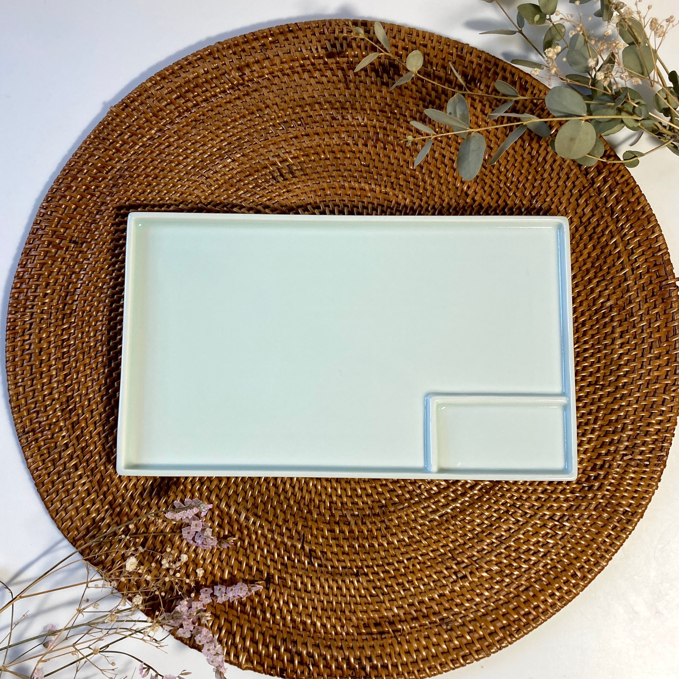 GTS皿（ 調味料入れ付仕切り皿） | 江口製陶所オンラインストア