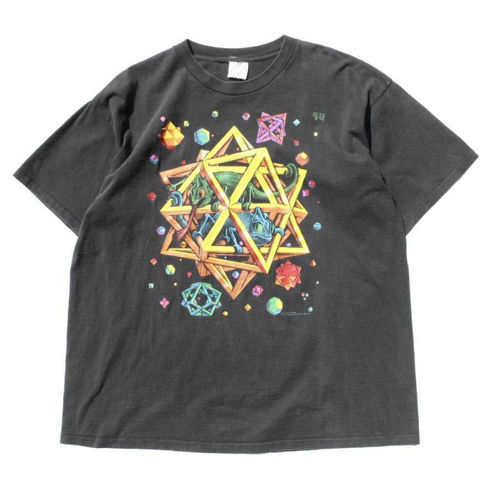 MC Escher Vintage T-shirt [MC Escher STARS] [1990s-ANDAZIA 