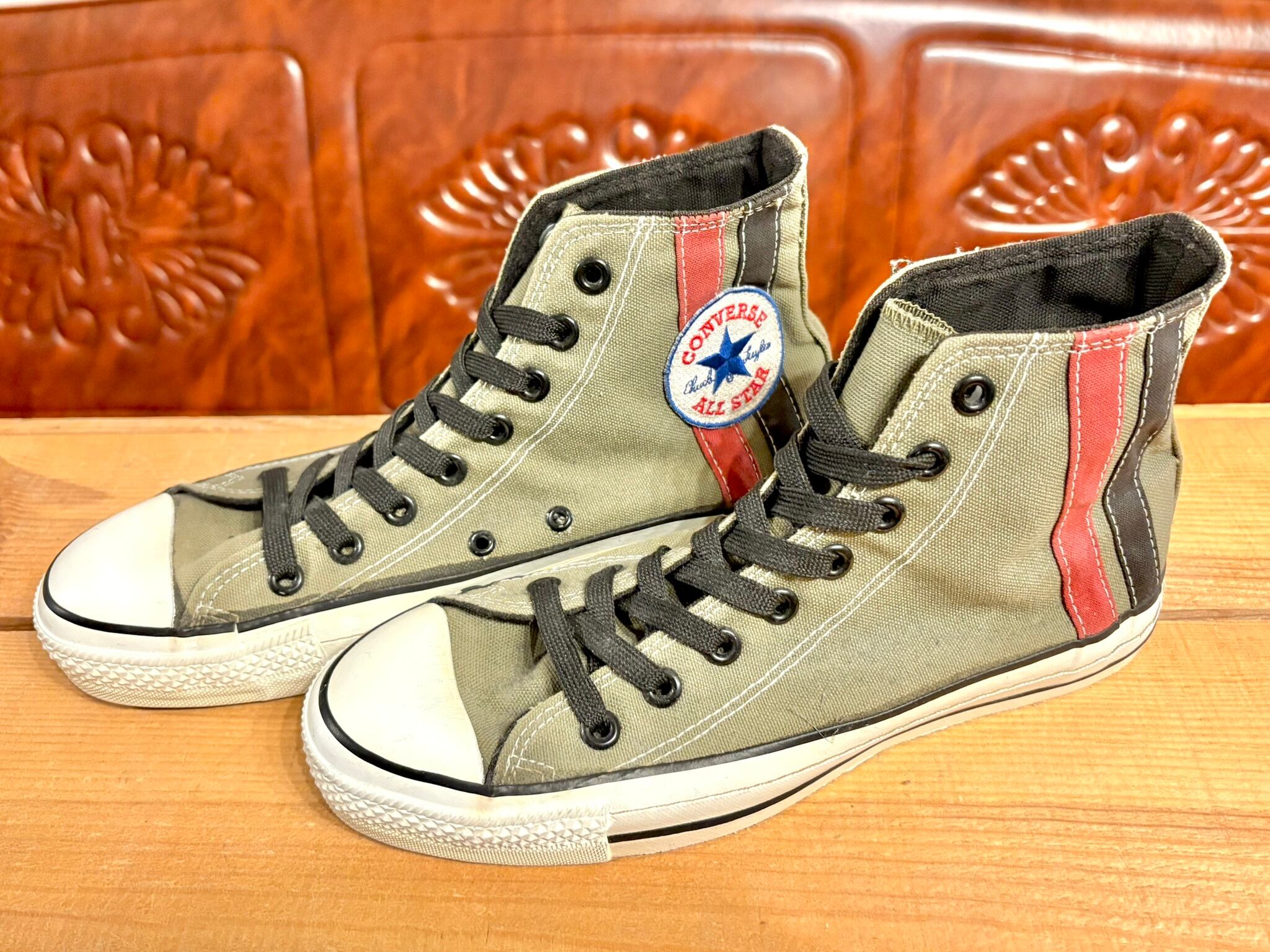 converse（コンバース） ALL STAR（オールスター）赤/黒 チェック 8