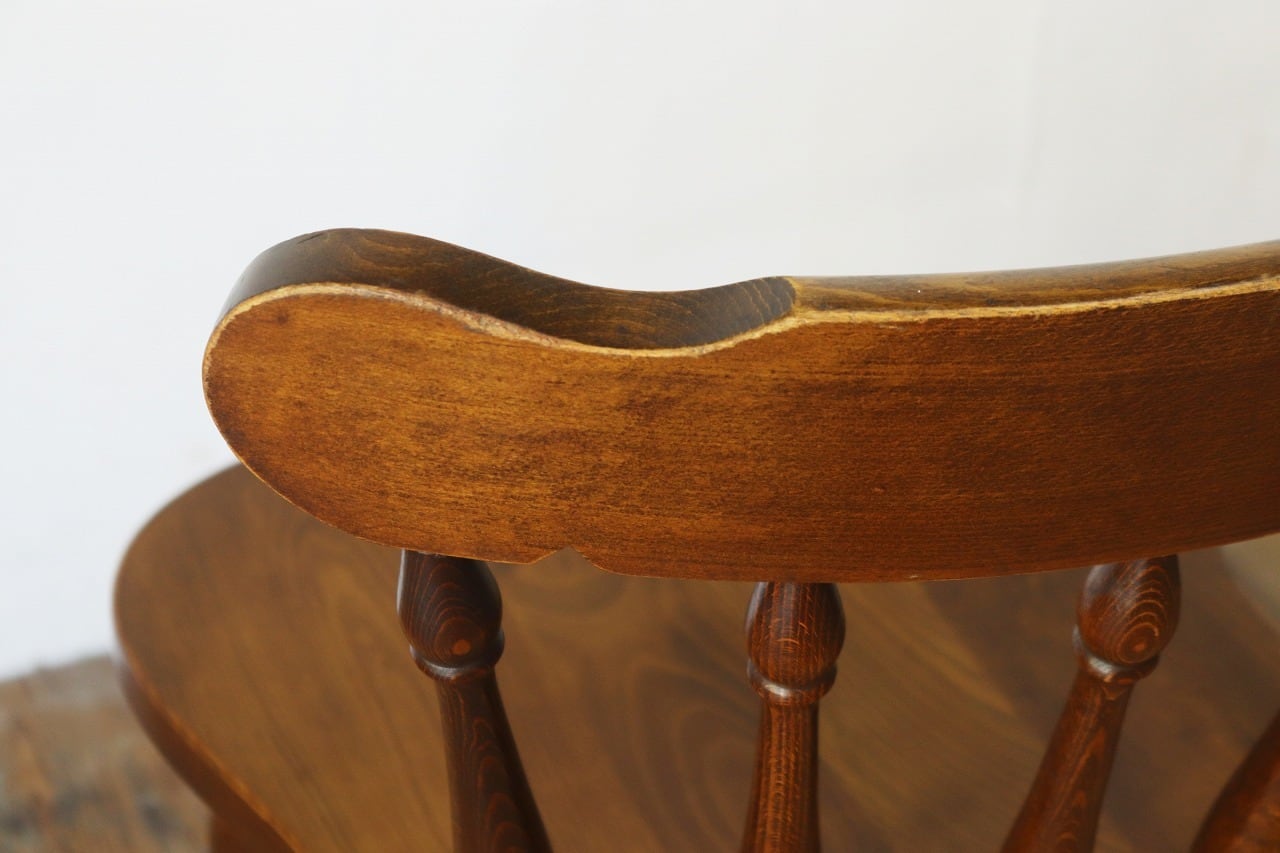 柏木工　ダイニングチェア　ウィンザーチェア　1脚　② 在庫2脚 KASHIWA 柏木工 ウィンザーチェア ダイニング 椅子 木製